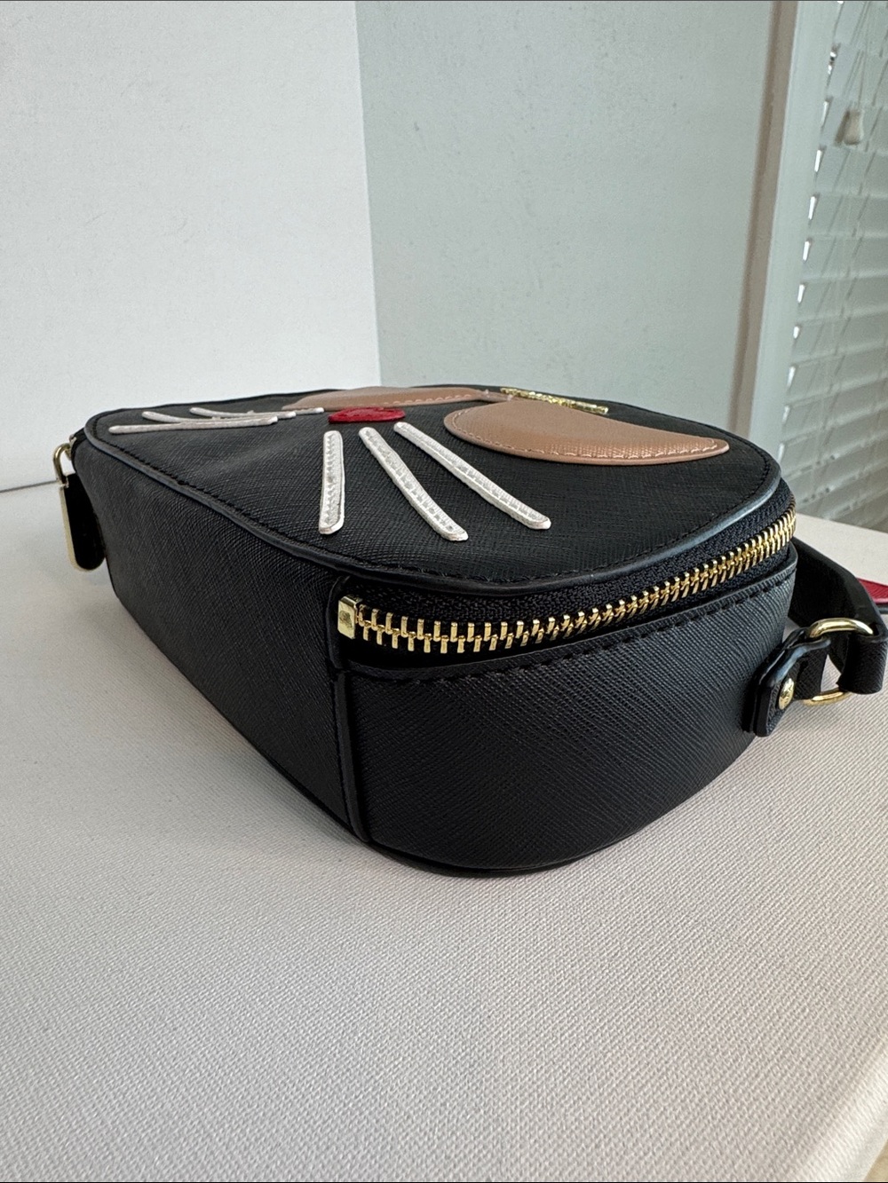 Karl Lagerfeld Paris Maybelle Choupette Cat Top-Handle Crossbody Bag - Picture 7 of 9